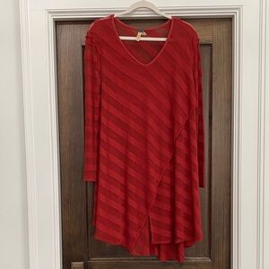 Free People We The Free Open Weave Tunic Top